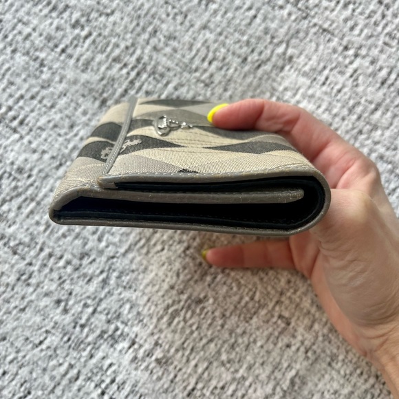 Vivienne Westwood wallet argyle EUC accessories blue and grey medium size - Picture 10 of 16